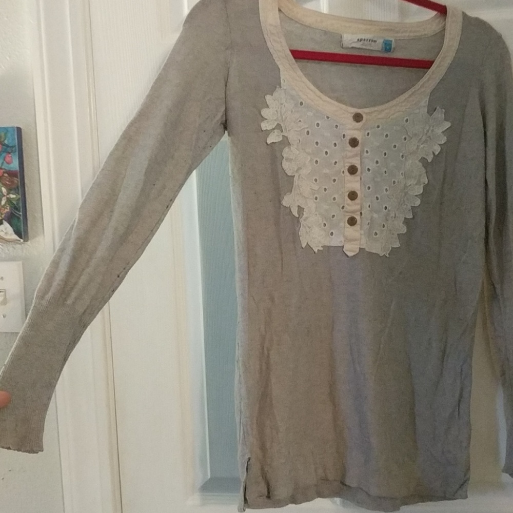 Anthropologie long sleeved Henley